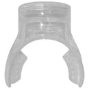Junior Standard Silicone Snorkel Mouthpiece (Clear Silicone)