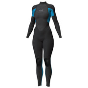 Ladies' Superstretch Steamer 3/2mm (Blue/Black)