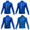 Mirage Junior Lycra Long Sleeve Front-Zip Rash Top (Blue)