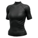 Mirage Women's Short Sleeve Rash Top (Black)