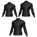 Heatshield Long Sleeve Front-Zip Rash Shirt (Black)