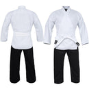 Yamasaki Pro Salt and Pepper Karate Uniform 10oz