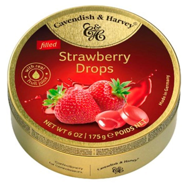Cavendish & Harvey Strawberry Filled (10pcs/Tin)