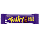 Cadbury Twirl King Size Four-Pack Chocolate Bars