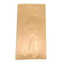 Brown Kraft Paper lolly väskor 100pk