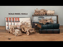Robotime Heavy Truck Wood 3D Puzzle Kit 1:40 Skala