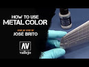 Vallejo maalikiilto metalli laka 60ml