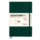 2024 B6+ Weekly Planner & Notebook (Pehmeäkantinen)