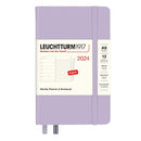 2024 A6 -veckors fickplanerare och anteckningsbok m/ broschyr