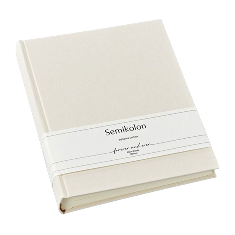 Semikolon Classic Chamois Wedding Photo -albumi