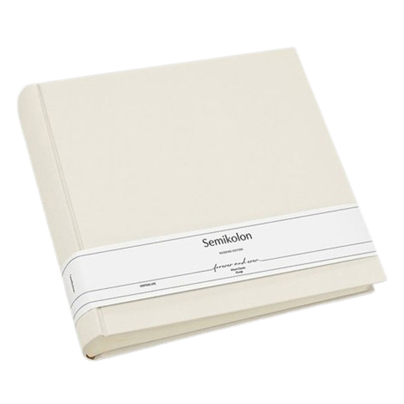 Semikolon Classic Chamois Wedding Photo -albumi