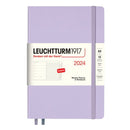 2024 A5 veckors planerare och anteckningsbok med broschyr