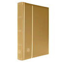 Pehmustettu keinonahka A4 StockBook w/ 64 mustalla sivulla