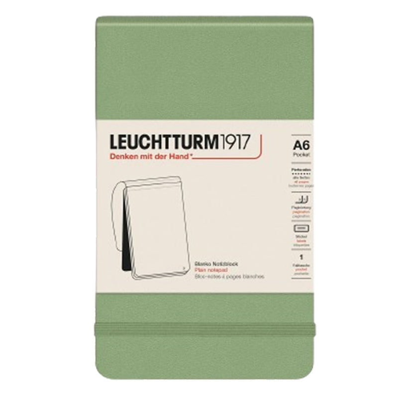 Toimittaja A6 184-sivuinen tasku-muistiinpano (Sage)