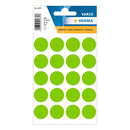 Herma Multi-Purpose Round Sticker Labels (Green)