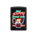 Zippo zippo design svart vindtät tändare