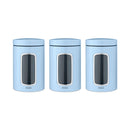 Brabantia Window Canister 1.4L (Unelma sininen)