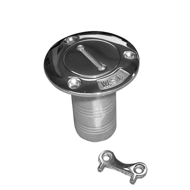 Ruostumattomasta teräksestä valmistettu kansi asentaa 32 mm