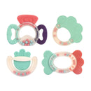 Eurekakids Baby Teether and Rattle Set 4pcs