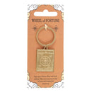 The Wheel of Fortune Vintage Tarot Keyring