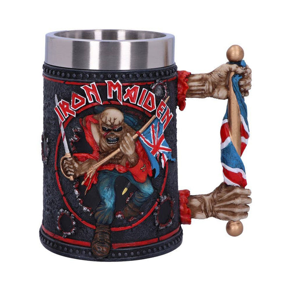 Iron Maiden Eddie The Trooper Tankard Mug 14cm