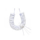 ME Horseshoe with Flower Clusters Wedding Charm