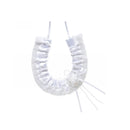 Mig hästsko med blommor kluster bröllop charm