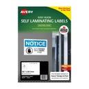 Avery Self Laminating Label 5pcs (59x84mm)
