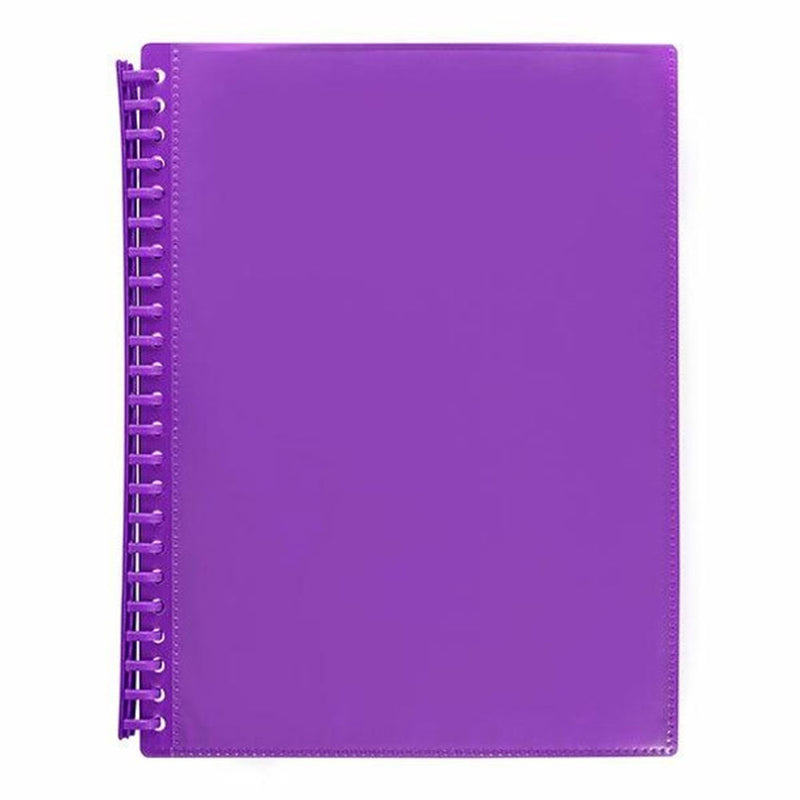 Marbig A4 Refillable 20p Insert Cover Display Book