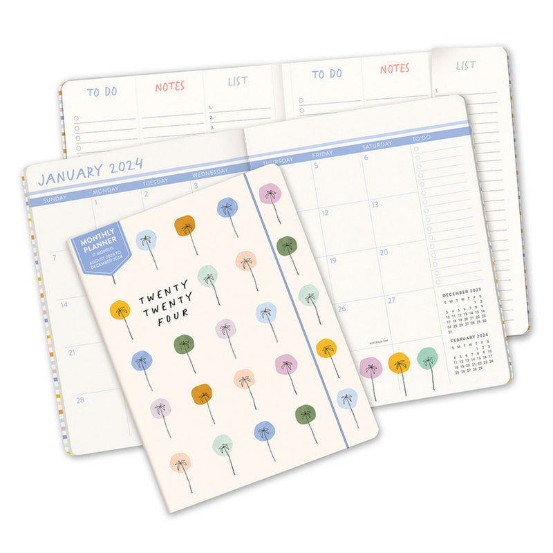 Oranssi ympyrä aivan oikea MTV 2024 Planner