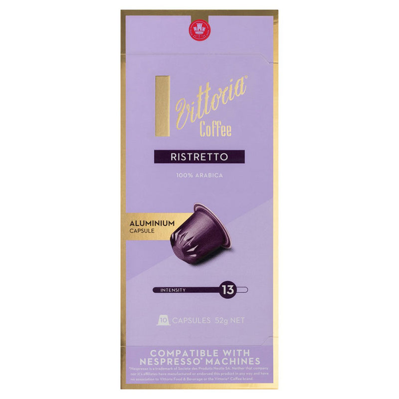 Vittoria Nespresso -yhteensopivat kahvikorkit 10