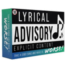 Boxer Gifts Lyrical Advisory Game