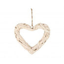 Duke Wrapped Rattan Heart Wall Decoration