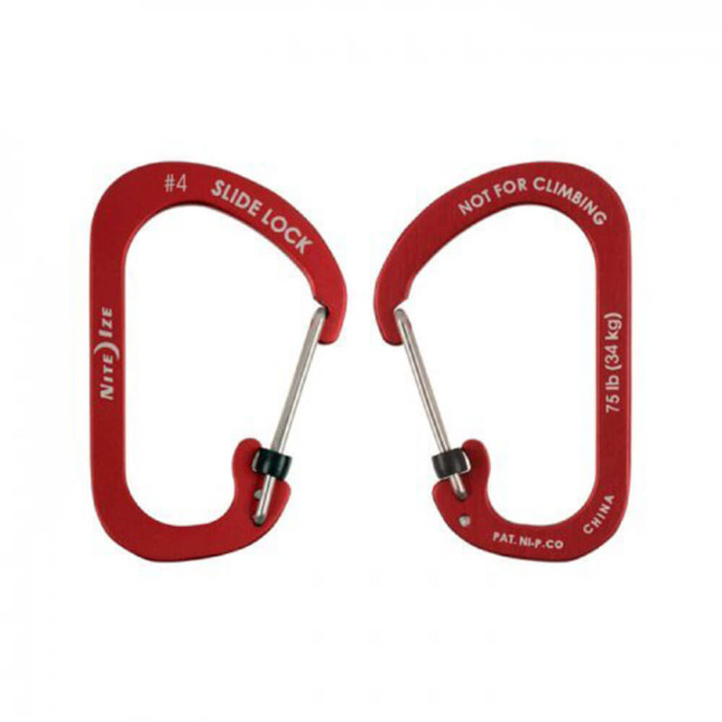 SlideLock Karabiner Aluminium