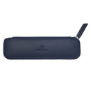 Cross Leather Double Zip Close Pen Pouch