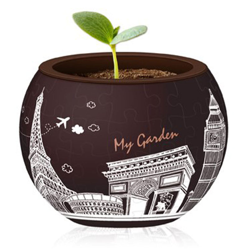 Pintoo Flowerpot 3D -palapala 80kpl