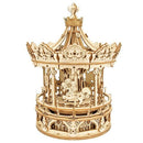 Robotime DIY Mekanisk trämusiklåda