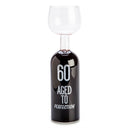 Alles Gute zum Geburtstag Weinflasche Glas