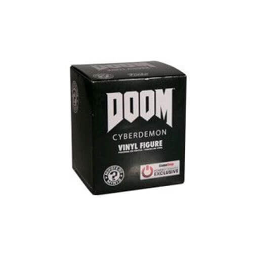 Doom Cyberdemon Black & White US Mystery Mini (Single Unit)
