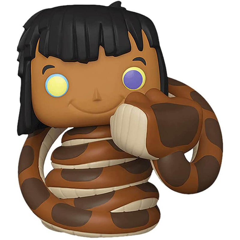 Jungle Book Mowgli with Kaa US Exclusive Pop! Vinyl