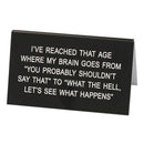 Sano mikä pöytämerkki iso