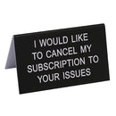 Sano mikä pöytämerkki iso