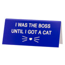 Say What Schreibtischschild klein