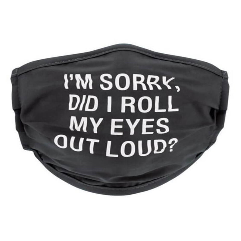 Sano mikä kasvonaamio (musta)