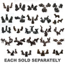 Jardinopia Antique Bronze Potty Feet (3pcs)