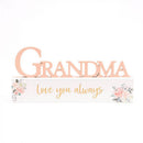 Mors dag gåvor mantel plack