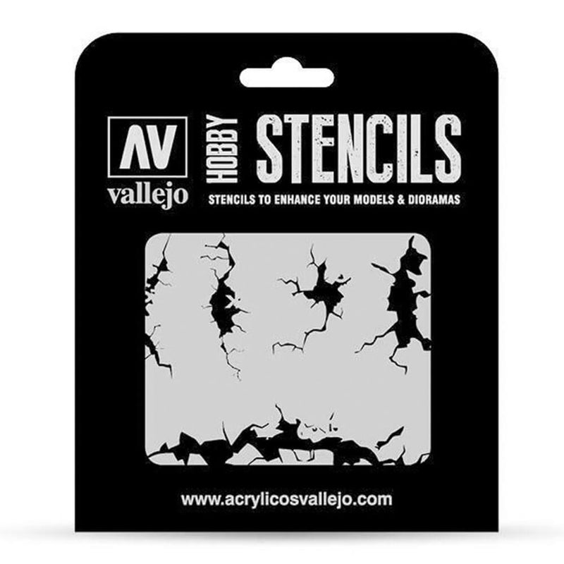 Vallejo -stensiilit tekstuuritehosteet