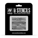 Vallejo -stensiilit tekstuuritehosteet