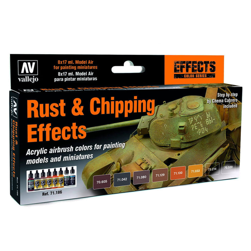 Model Air Effects Set mit 8 Farben 17 ml