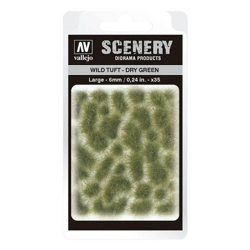 Vallejo landskap miniatyr vild tuft stor